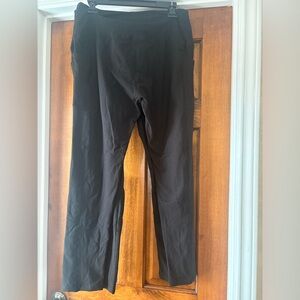 Black fleece leggings, never worn, 2 pair, 1x